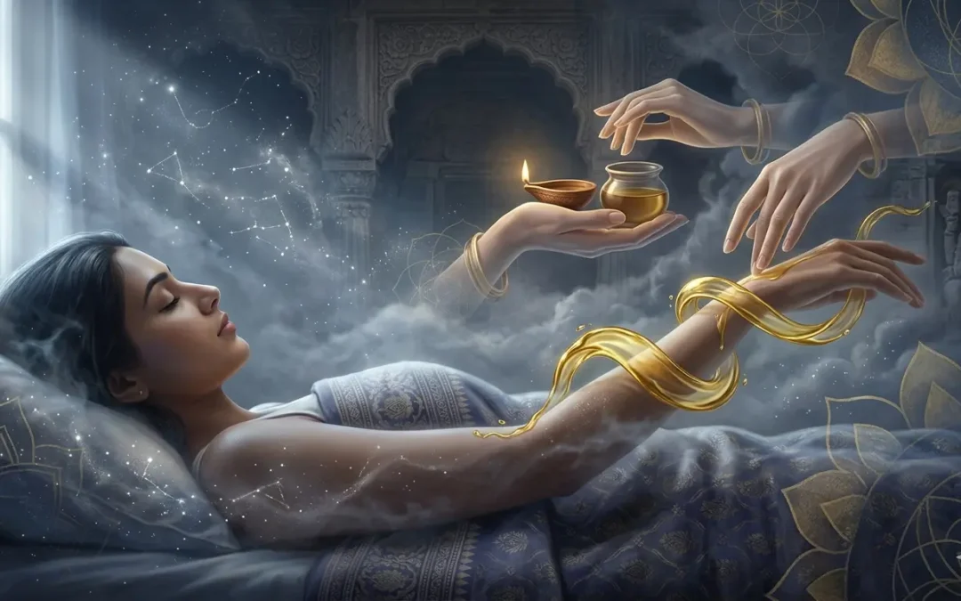 Dream of Applying Oil to the Body