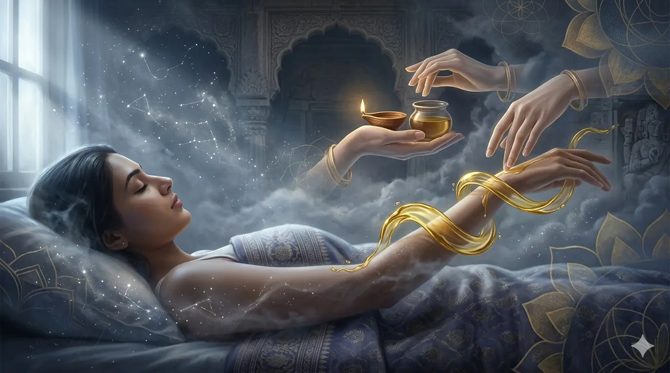 Dream of Applying Oil to the Body