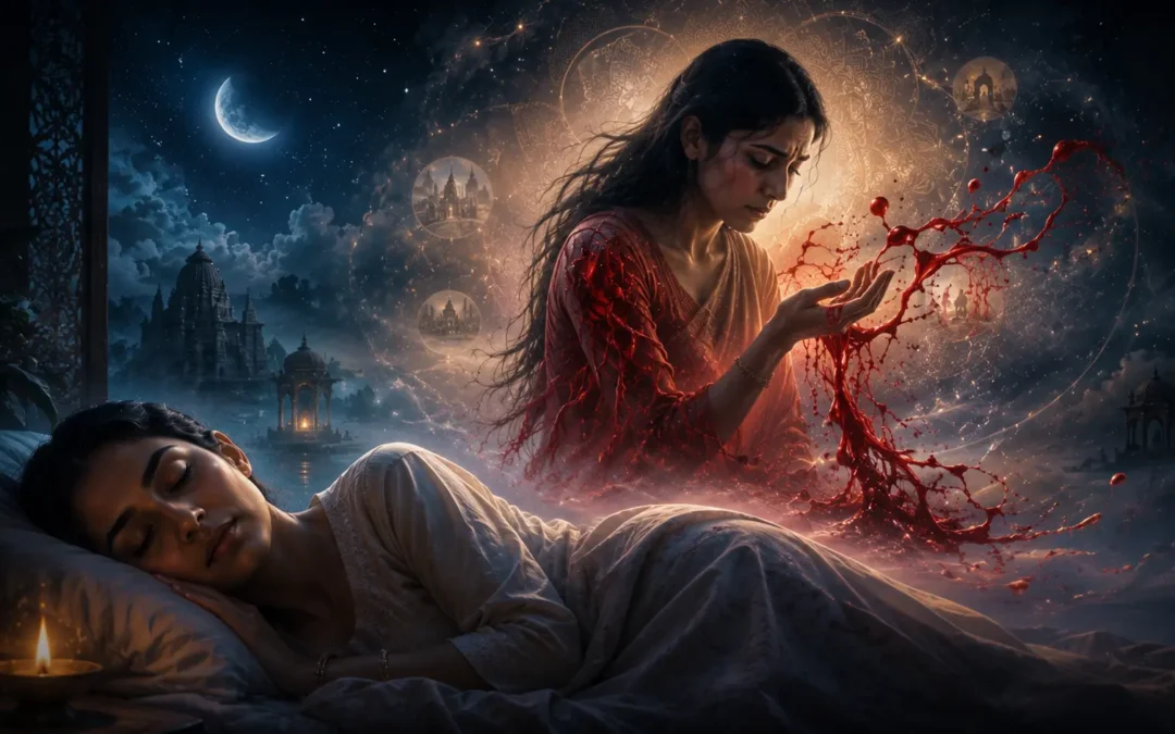 Dream of Blood Flowing from the Body