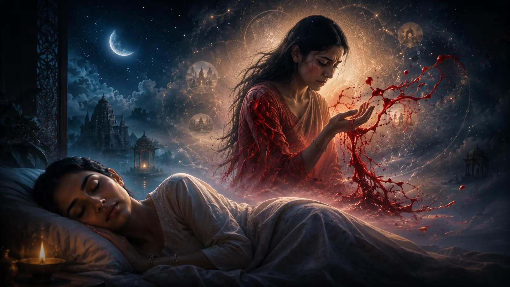 Dream of Blood Flowing from the Body