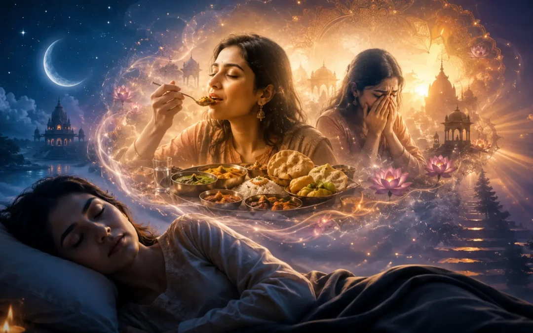 Dream of Eating Food and Then Crying