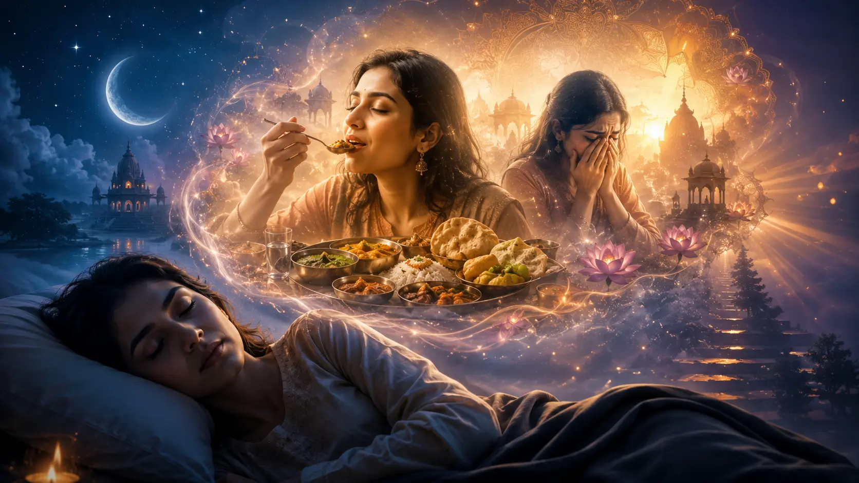 Dream of Eating Food and Then Crying Dream of Eating Food and Then Crying