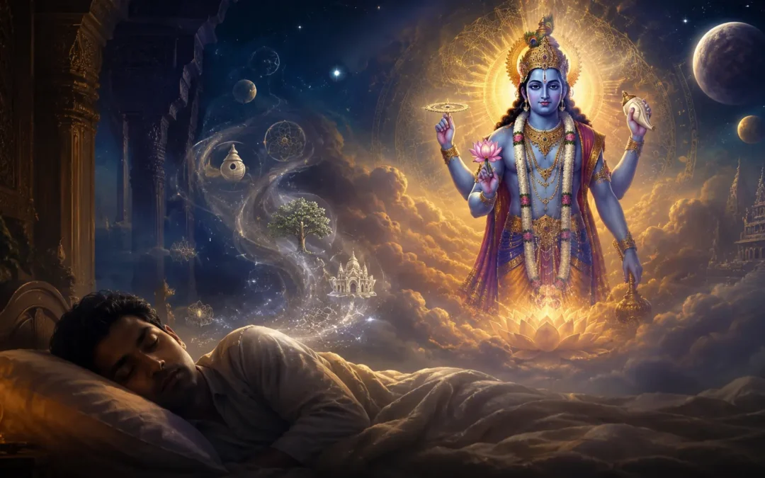 Dream of Seeing Vishnu in Divine Form