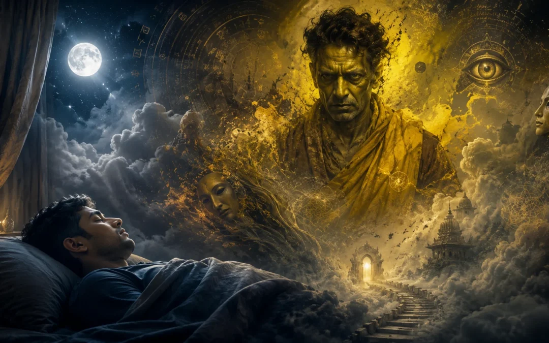 Dream of Seeing a Frightening Yellow and Brown-Colored Man