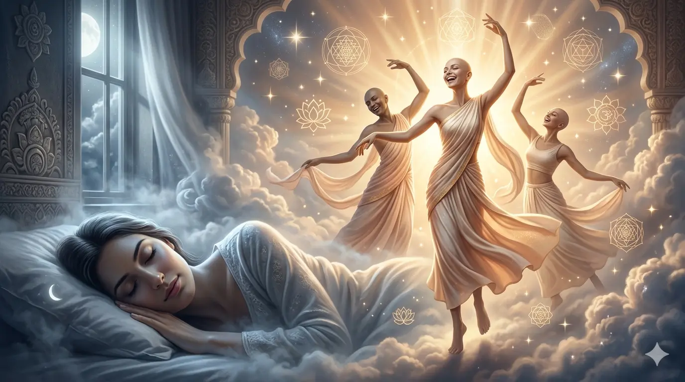 Dream of Seeing a Laughing, Dancing, Tall, Hairless Person