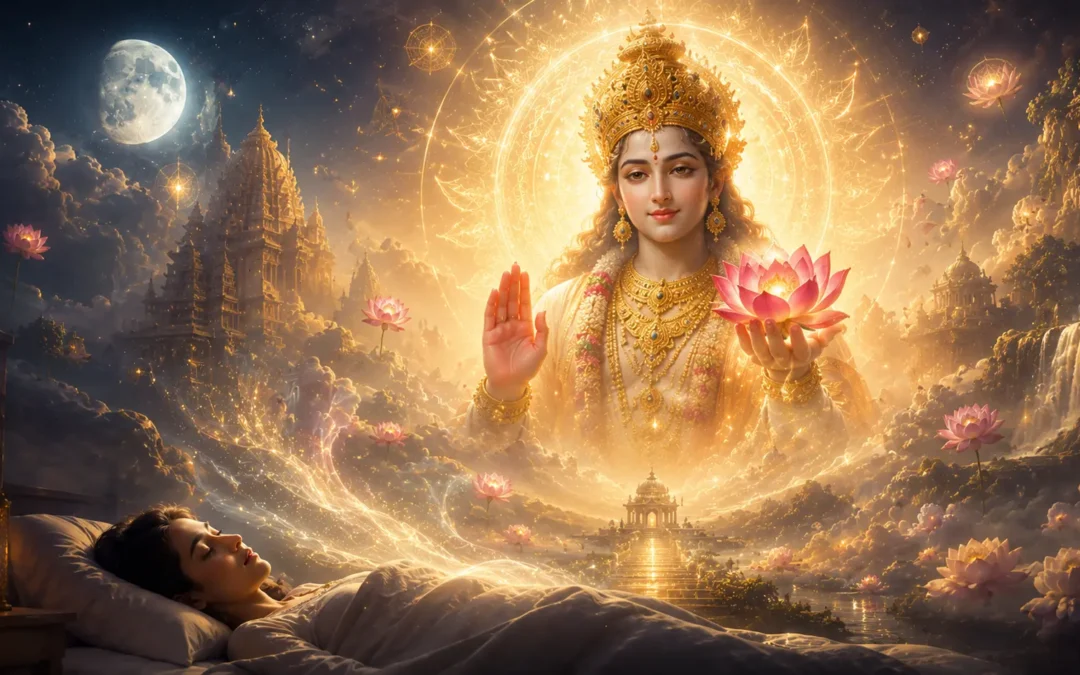 Dream of Seeing a Lotus in the Hands of a Deity