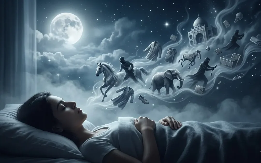 Dream of Theft or Looting of Horses, Elephants, Clothing, Buildings, or Property