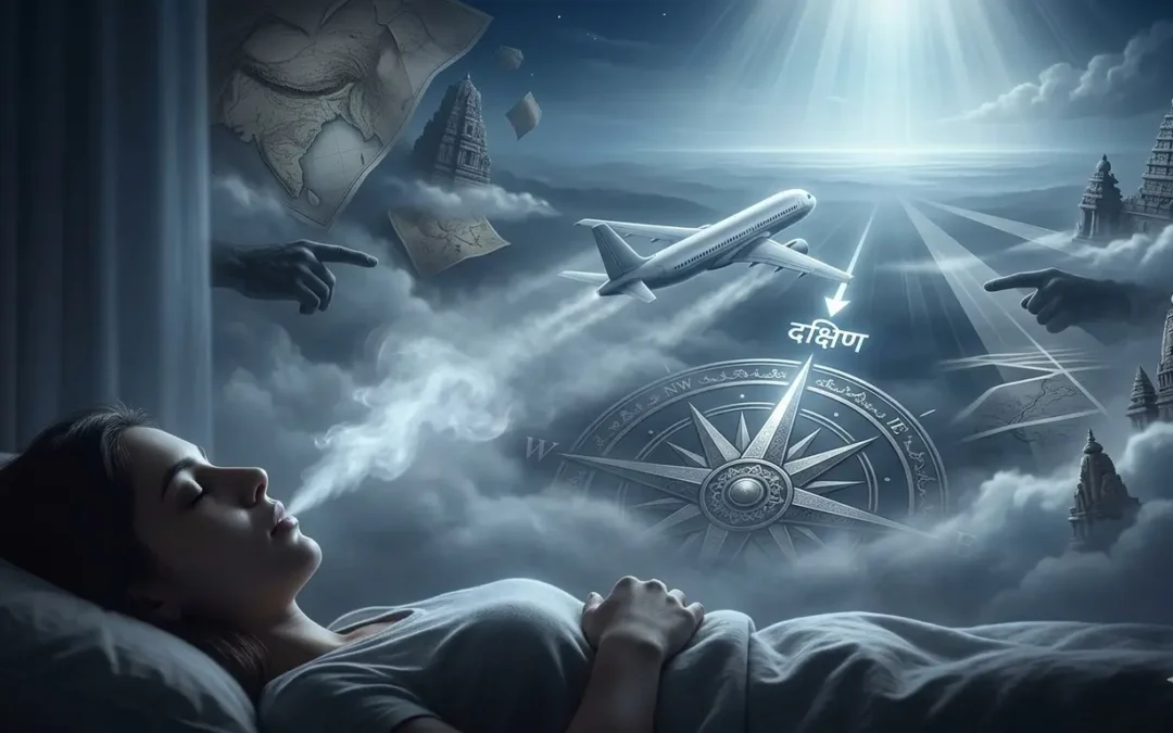 Dream of Traveling by Aircraft Toward the South Direction
