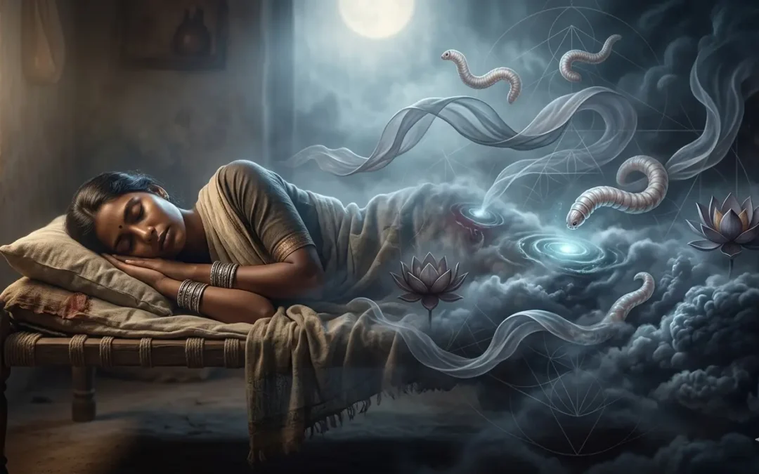 Dream of Wounds Filled with Worms on the Body