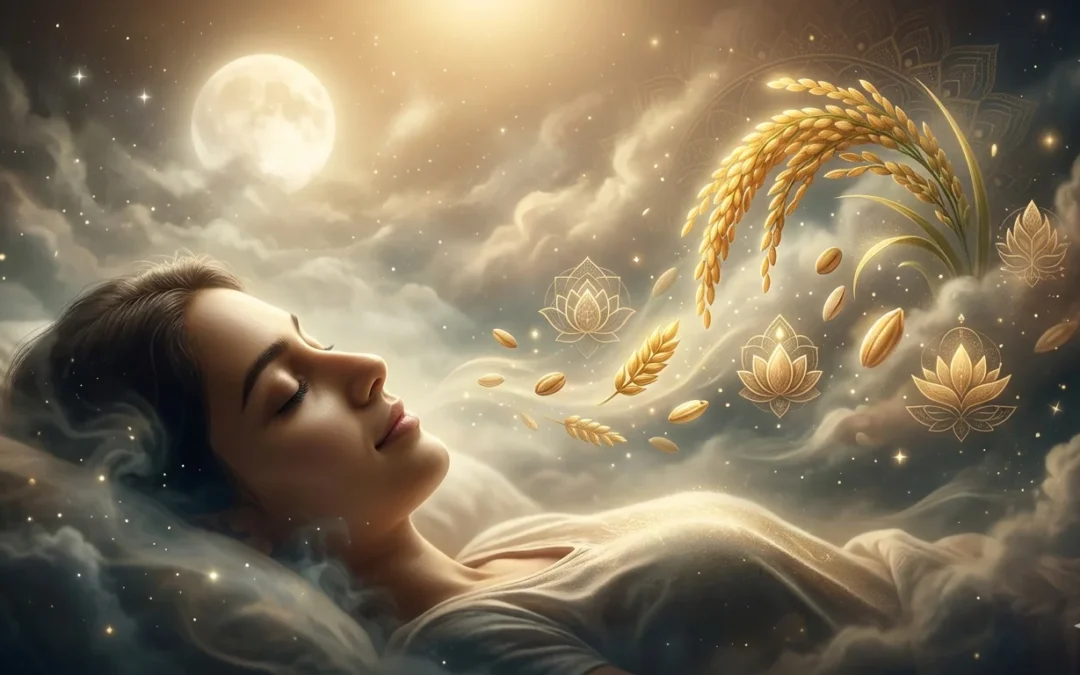 Dream of Receiving Food Grain in a Dream