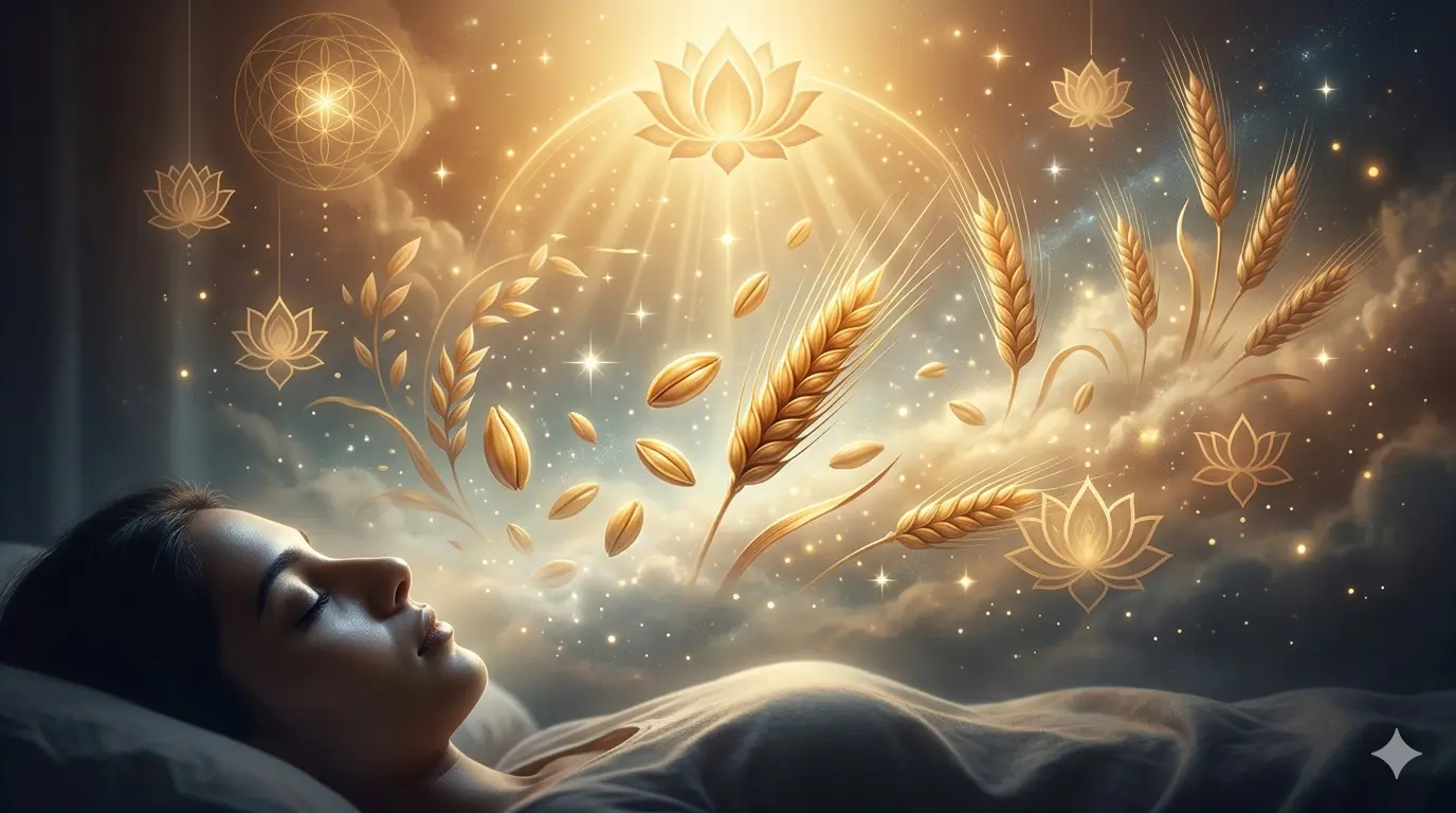 Dream of Seeing Barley (Jau) in a Dream