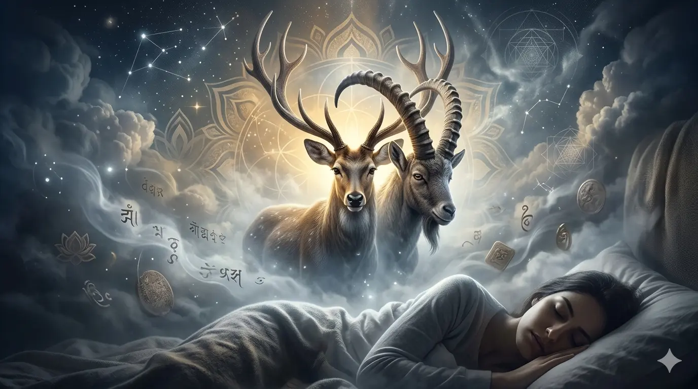 Dream of Seeing a Horned Animal in a Dream
