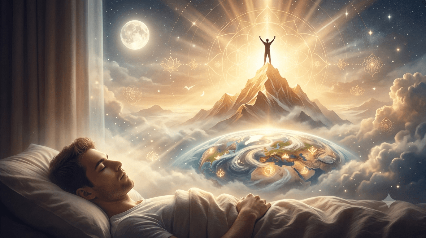 Home 6 Dream of Climbing to the Peak of a Mountain and Looking at the Earth – Traditional Meaning and Interpretation