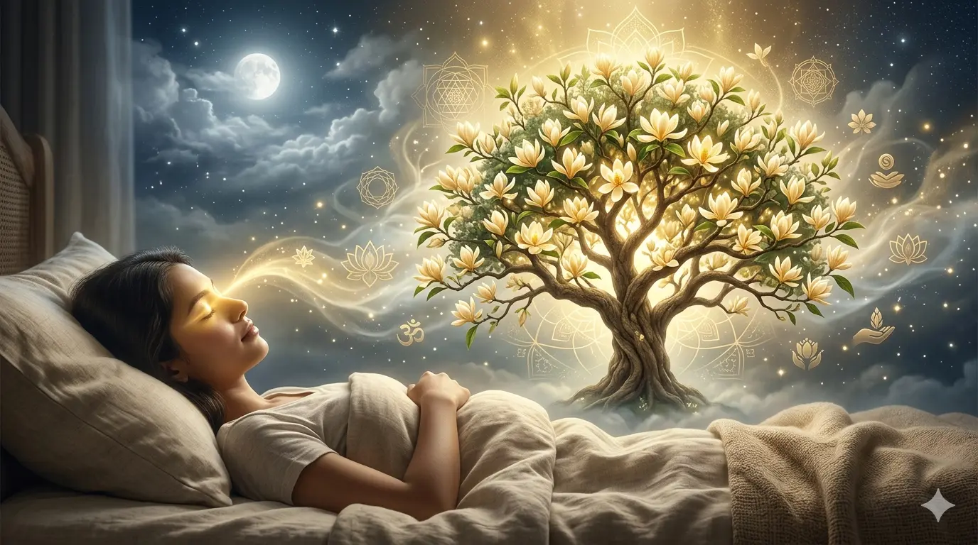 Dream of Seeing a Champak Tree Covered with Flowers Dream of Seeing a Champak Tree Covered with Flowers