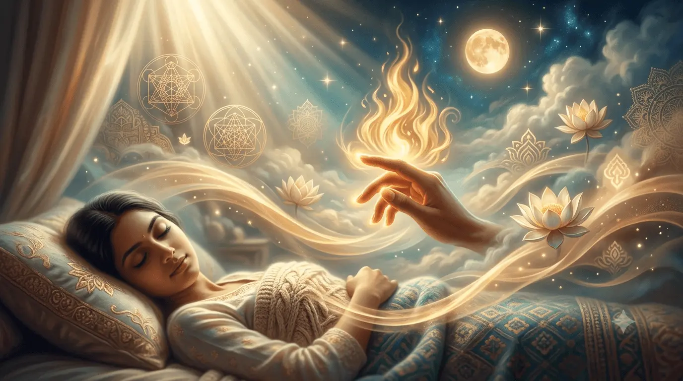 Dream of Touching or Grasping Fire in a Dream – Traditional Vedic Meaning