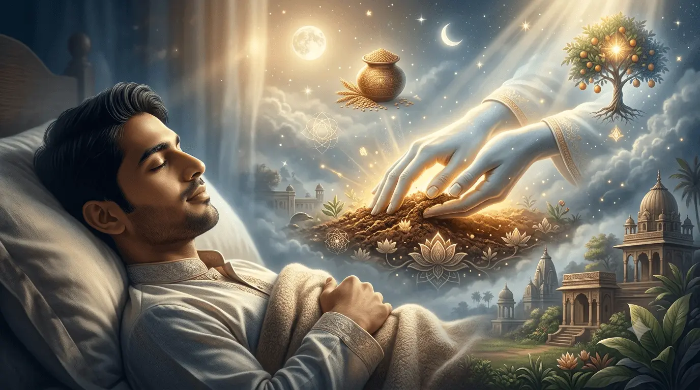 Dream of Touching or Grasping the Earth in a Dream – Traditional Vedic Meaning